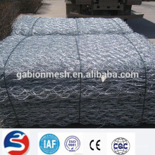 High quality galvanized wire netting for stone wall (ISO 9001)